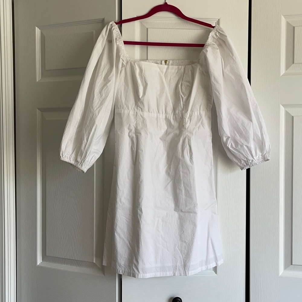 Cara Cara white mini dress